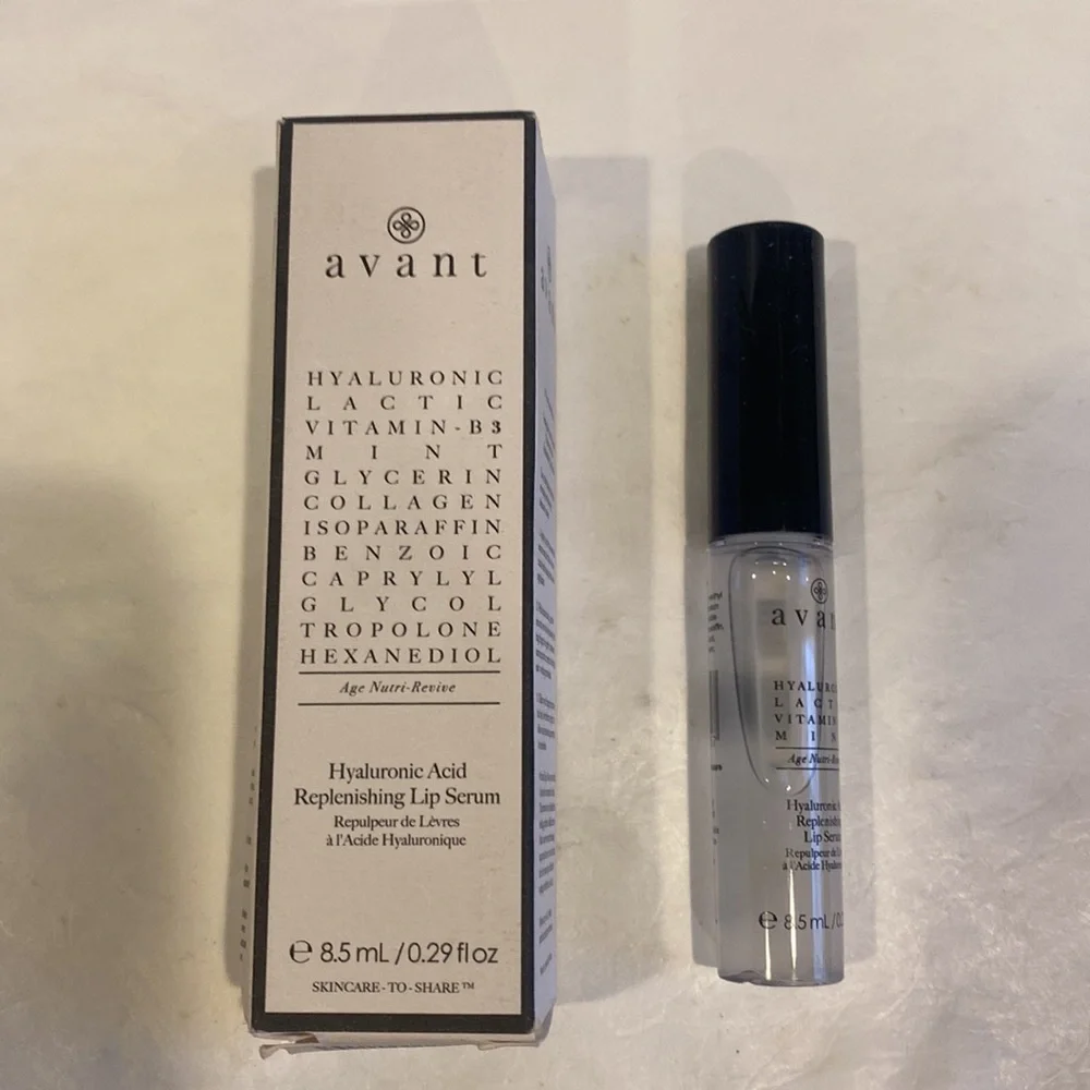 AVANT SKINCARE Hyaluronic Acid Replenishing Lip Serum 8.5ml $122 NIB